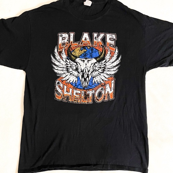 Blake Shelton concert tshirt 100% cotton large - Picture 1 of 5